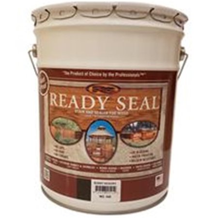 READY SEAL 5 gal Exterior Wood Stain & Sealer, Burnt Hickory RE385832